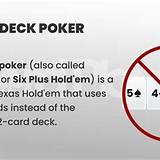sm66 short deck poker